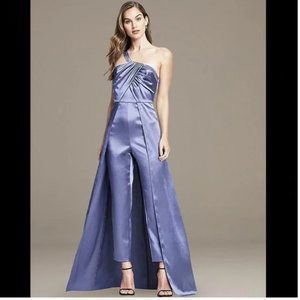 AIDAN MATTOX Satin Jumpsuit Romper Sz 4